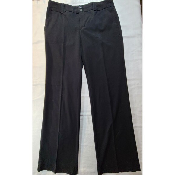 Daisy Fuentes Petites Black Dress Slacks Size 6P Stretch Work Pants - Picture 9 of 13